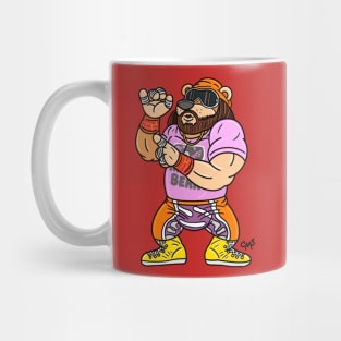 Macho Bear Grizzly Savage! Mug